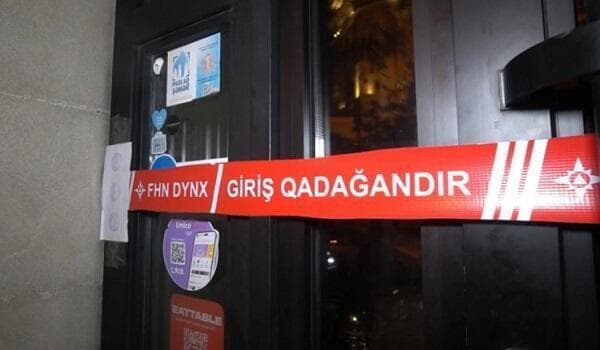 A restaurant in Yasamal that violated fire safety rules has been closed.